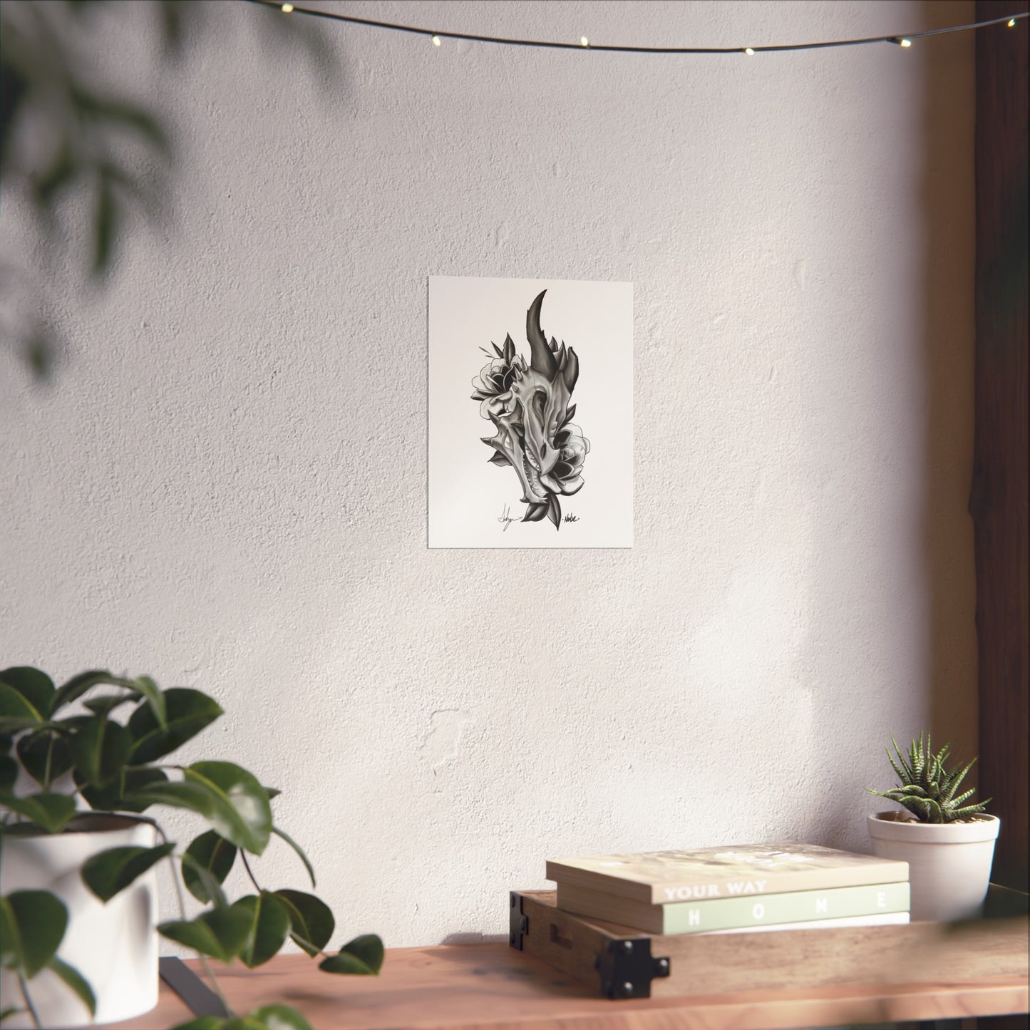 Dragon Skull Fine Art Print