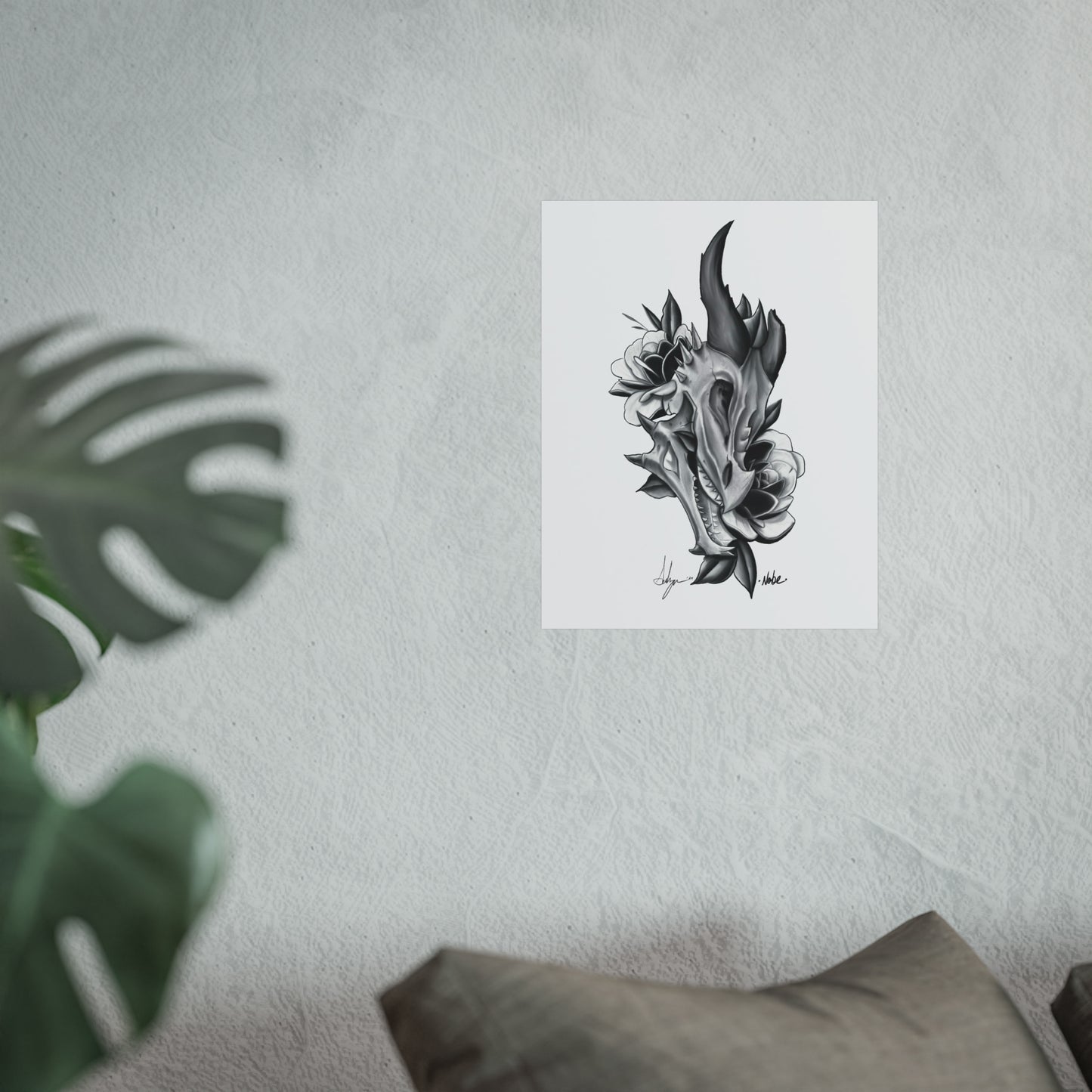 Dragon Skull Fine Art Print