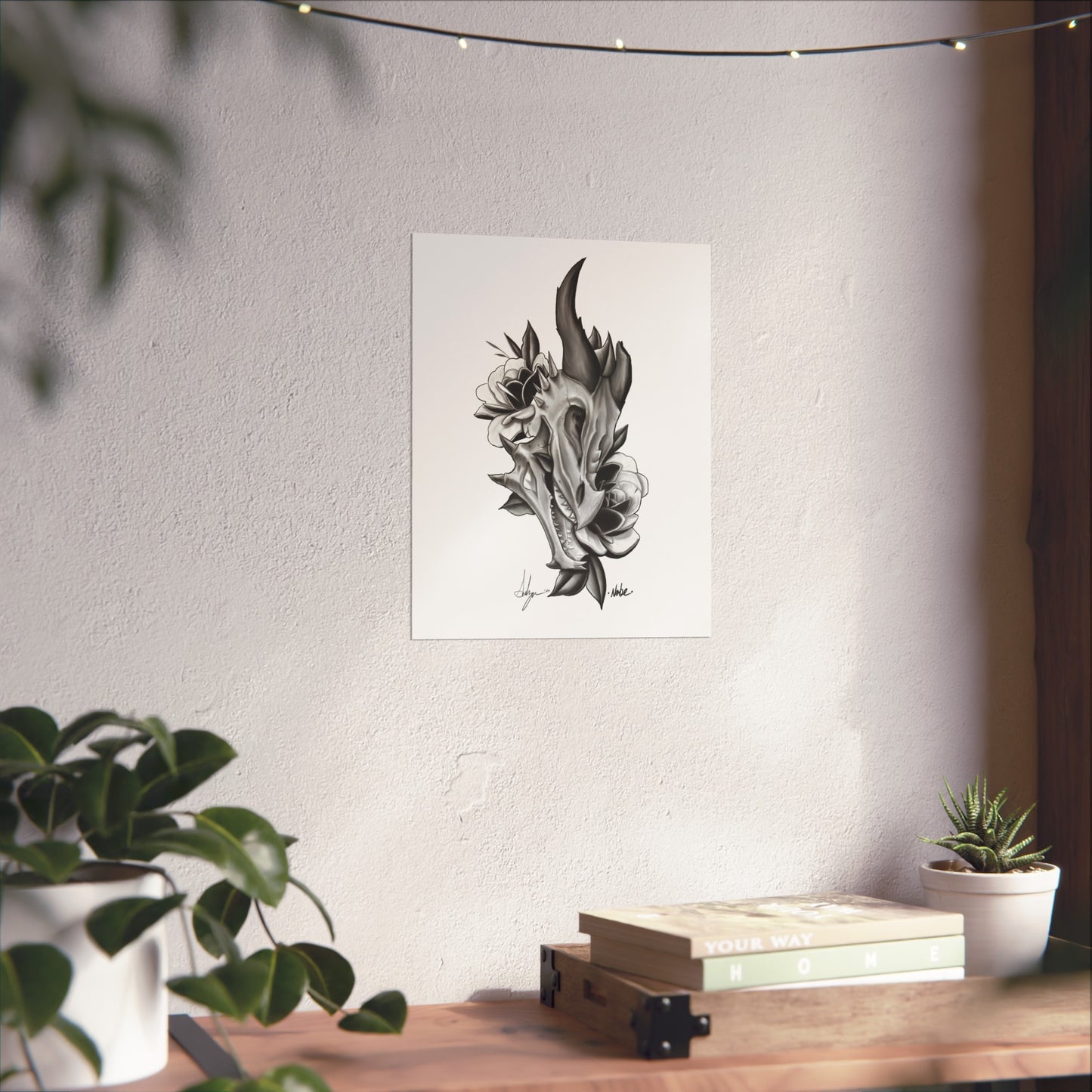 Dragon Skull Fine Art Print