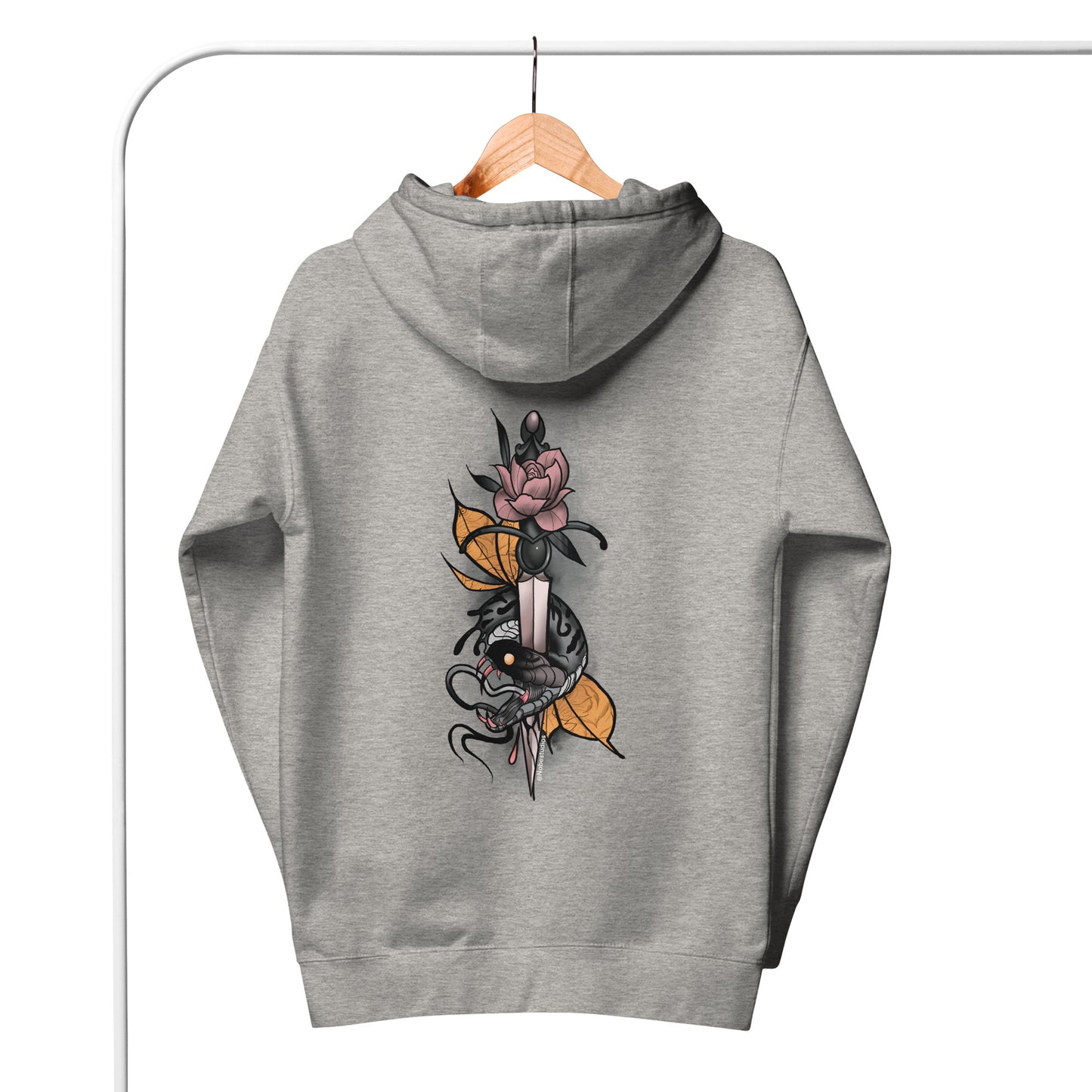 Snake and Dagger Hoodie