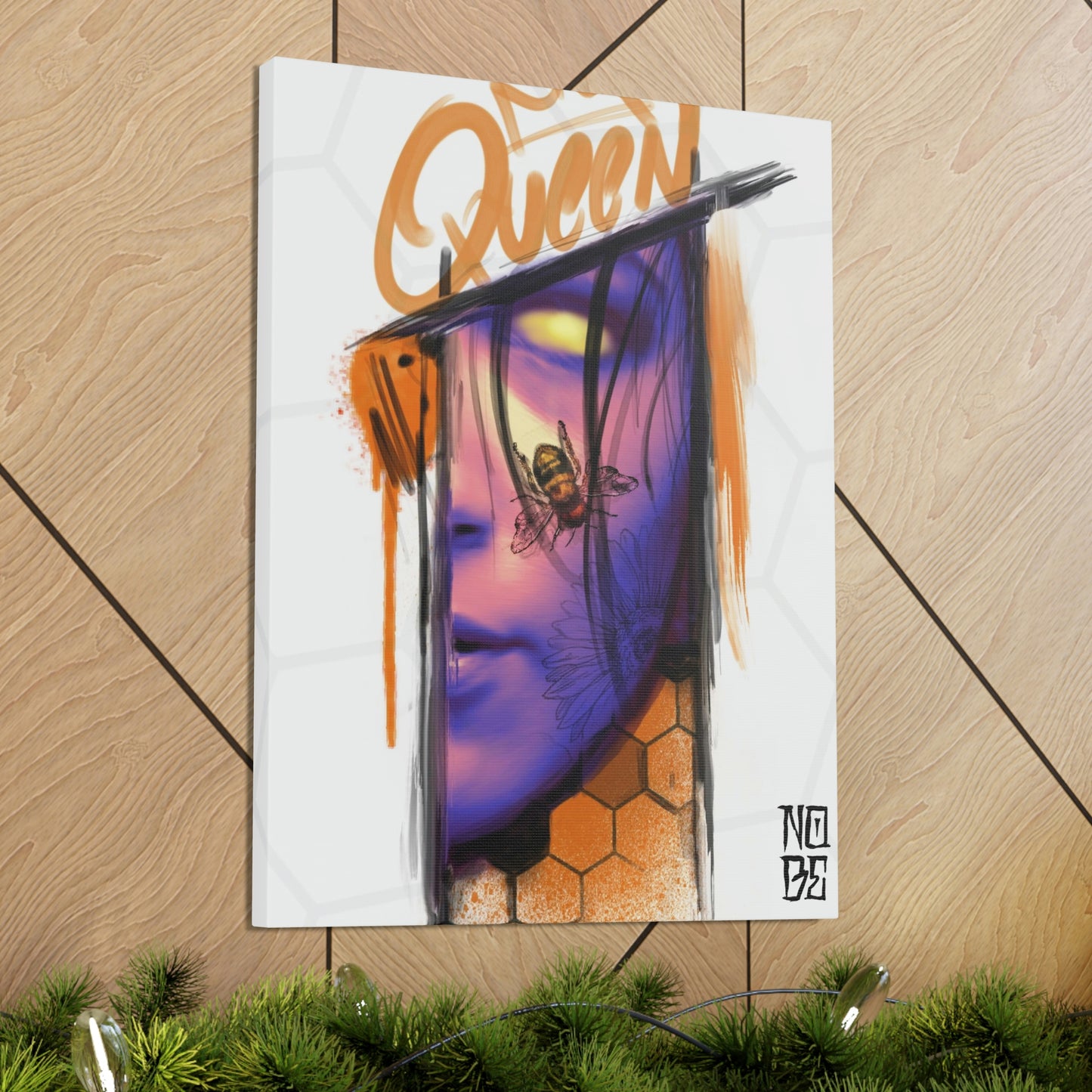 Queen Bee Canvas Print