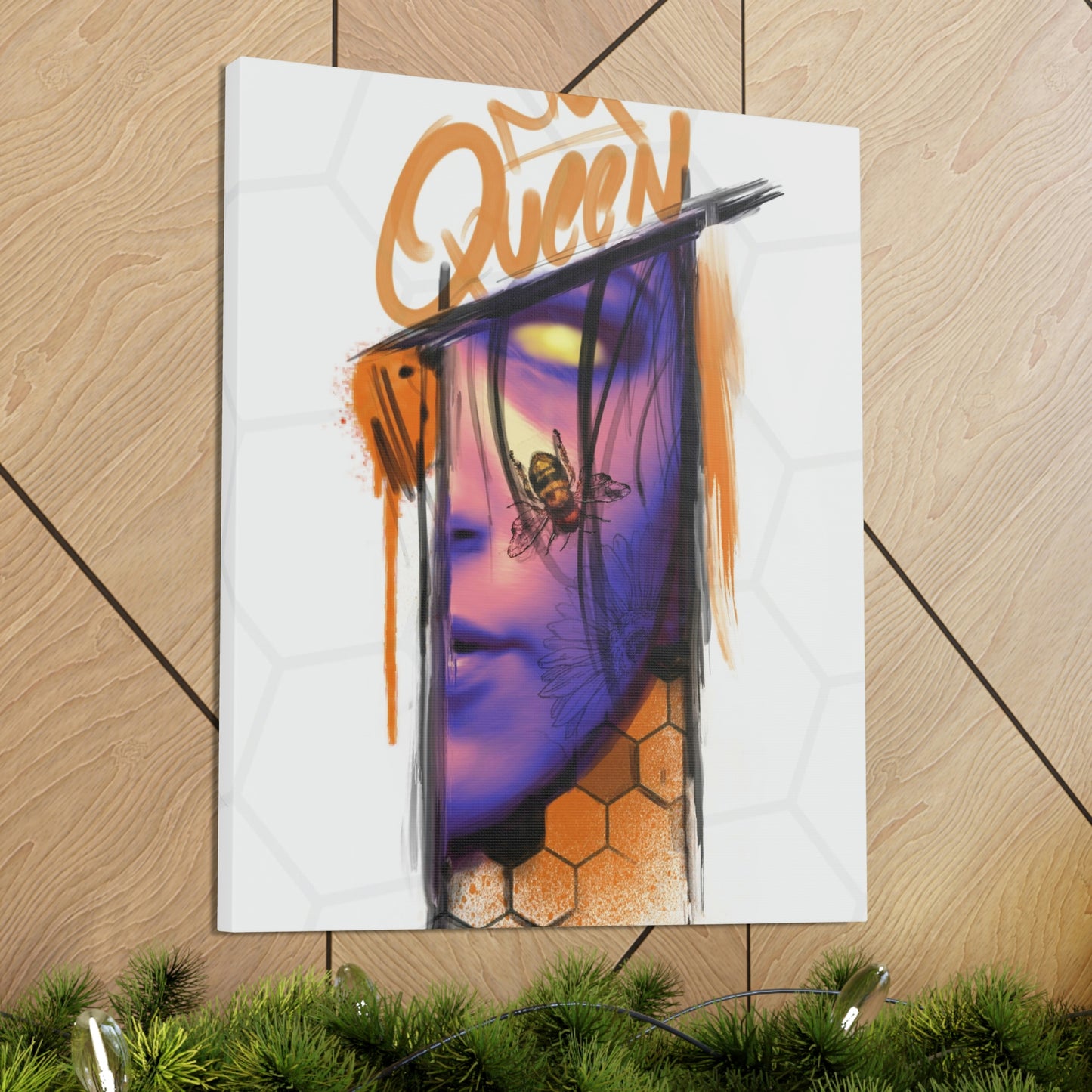 Queen Bee Canvas Print