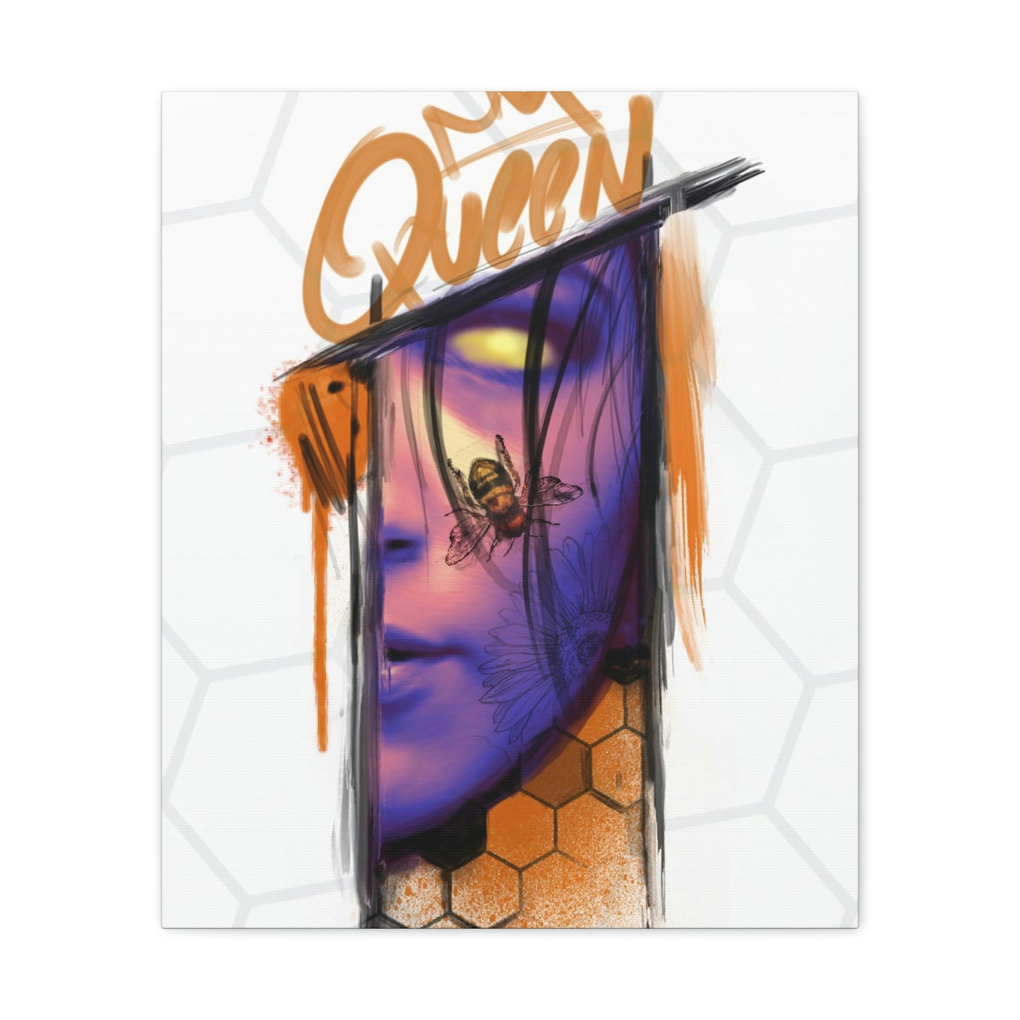 Queen Bee Canvas Print